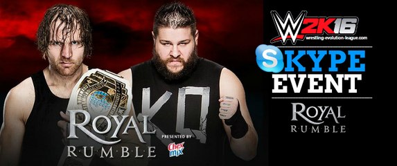 Royal Rumble 2016 - Dean Ambrose Vs. Kevin Owens