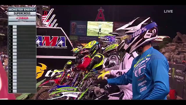 Monster Energy Supercross 2016 - Anaheim 2 - 450 Heat 1