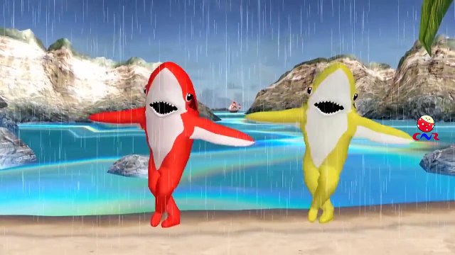 Sharks Cartoons Singing Finger Family And Johny Johny Yes Papa Children Nursery Rhymes