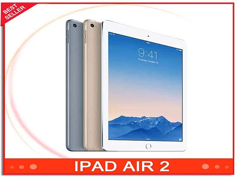 100% Original New Apple Ipad Air 2 Tablet pc 9.7 1536 * 2048 pixels iOS 9.2 Apple A8X 2GB RAM 16 WIFI Bluetooth 1 Year Quality-in Tablet PCs from Computer