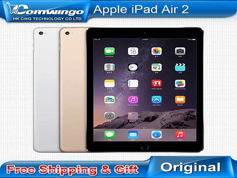 New Original Apple iPad Air 2 WiFi Version 8MP Camera 2048x1536 multi touch screen IPS 2G RAM 16G 64G 128G Free shipping-in Tablet PCs from Computer