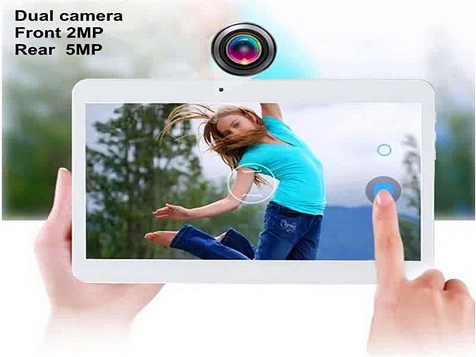 HOT 10.1 N9106 Quad Core tablets android 4.4 tablet pc with Bluetooth & Capacitive Touch,FM,Dual Camera as Christmas gifts-in Tablet PCs from Computer