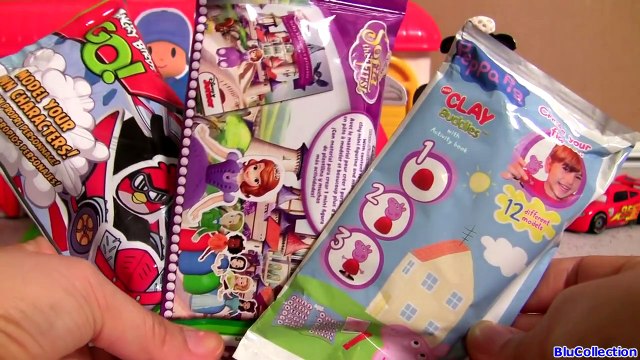Surprise Clay Buddies Mickey Mouse, POCOYO, Peppa Pig, Sofia, Shaun Sheep Play-Doh Huevos
