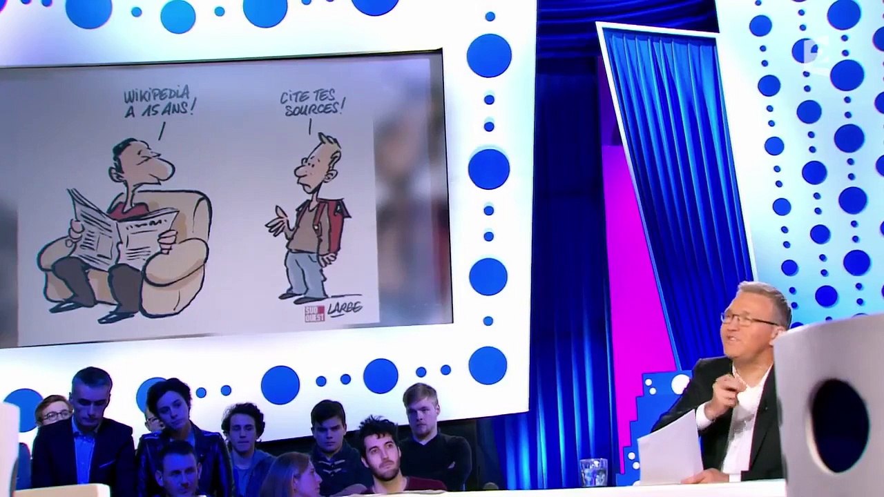 Les dessins 23 janvier 2016 On nest pas couché #ONPC