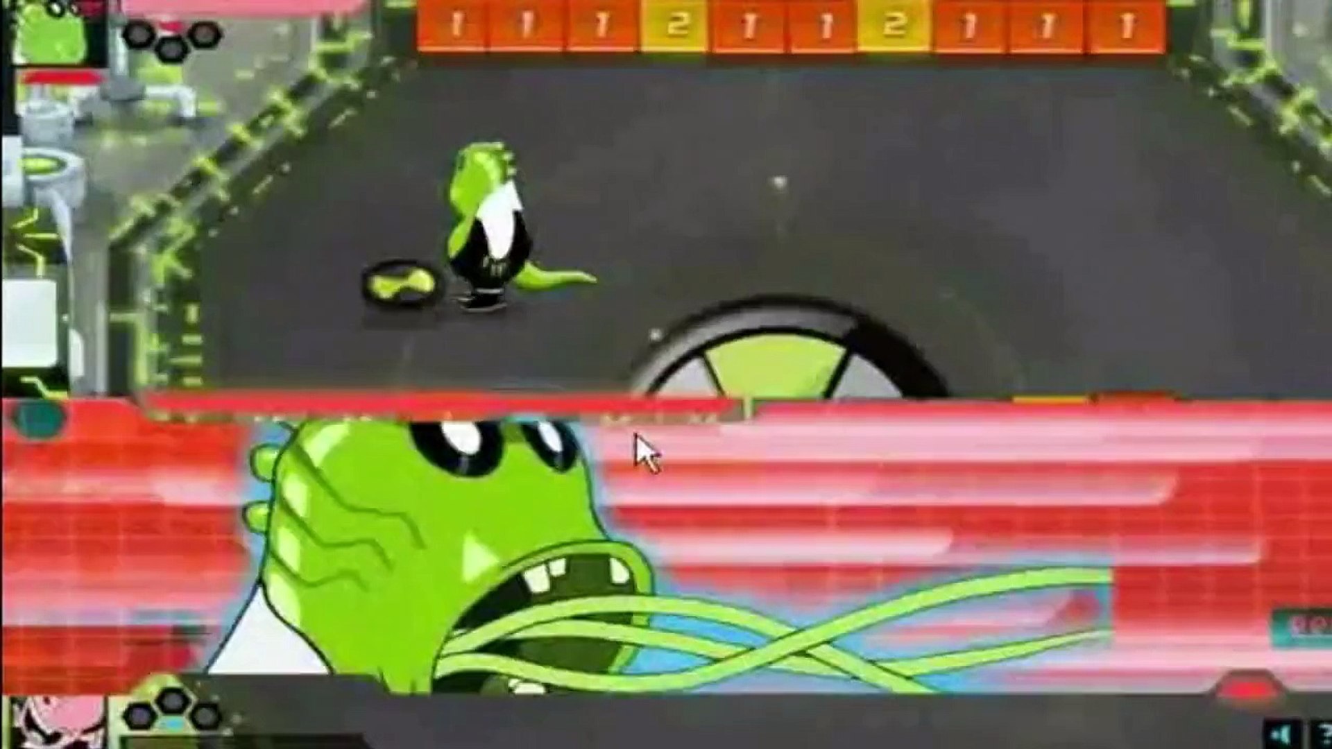 Ben 10 - Slippery Disc - Cartoon Network Games