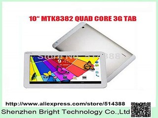 2014 New Arrival 10 inch MTK8382 quad core tablet built in 3g GPS bluetooth android 4.2 sim card slot phone call tablet 1G/8GB-in Tablet PCs from Computer
