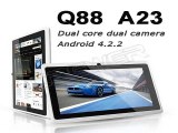 Cheap Dual Core 7inch Tablet ! New Q88 Actions ATM7021 1.5 Ghz tablet pc Android 4.2 RAM DDR3 512M+4G ROM  WiFi OTG-in Tablet PCs from Computer