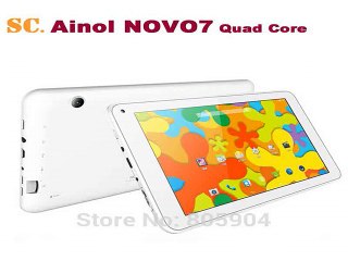 New Arrival ! Ainol NOVO7 Quad core Tablet PC 7 inch RK3126B 1024*600 Android 4.4.4 512 RAM 8GB ROM Dual Camera 0.3MP Bluetooth-in Tablet PCs from Computer