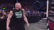 WWE RAW, Brock Lesnar fights Roman Reigns, League of Nations & the Wyatt family, Jan 18, 2016