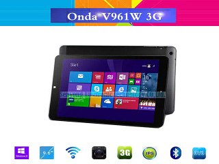 Original 9.6 inch Onda V961W 3G Win8 Quad Core Tablet PC Intel Z3735F 1280x800 IPS 32GB ROM WIFI Bluetooth OTG Dual camera-in Tablet PCs from Computer