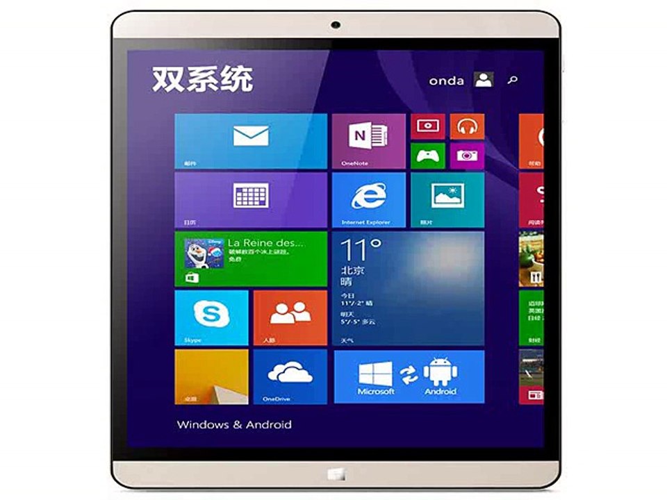 Original Onda V919 AIR Dual Boot Tablet PC 9.7'-'-Windows8.1+Android 4.4 Intel Bay Trail T Z3735F 64bit Quad Core 2GB RAM 64GB ROM-in Tablet PCs from Computer
