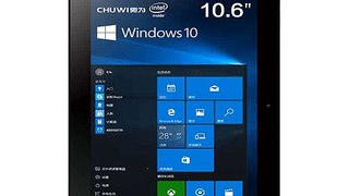 10.6 IPS 1366*768 Chuwi Vi10 Windows 10 Tablet PC Intel Cherry Trail T3 Z8300 Quad Core 2G RAM 64G ROM Dual USB-in Tablet PCs from Computer