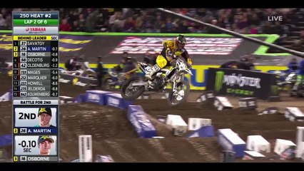 Monster Energy Supercross 2016 - Anaheim 2 - 250 Heat 2