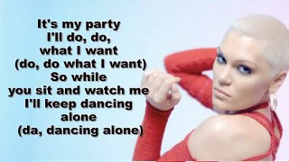 Jessie J   Its My Party Lyrics On Screen)