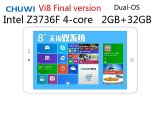 8 CHUWI VI8 final version Intel 64bit Z3736F Quad Core Dual OS Tablet PC 2GB DDR3L 32GB EMMC 1280x800 px Dual Cameras WIFI-in Tablet PCs from Computer