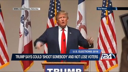 Trump says could 'shoot somebody' and not lose voters