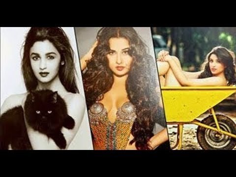 Alia, Parineeti & Vidya Goes Nude For Dabboo Ratnani's 2014 Calendar Shoot