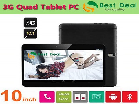 DHL Free shipping 10 inch Quad Core 3G phone tablet MTK6582 Android 4.4 2GB RAM 16GB ROM Dual Cameras Bluetooth GPS 3G Tablet-in Tablet PCs from Computer