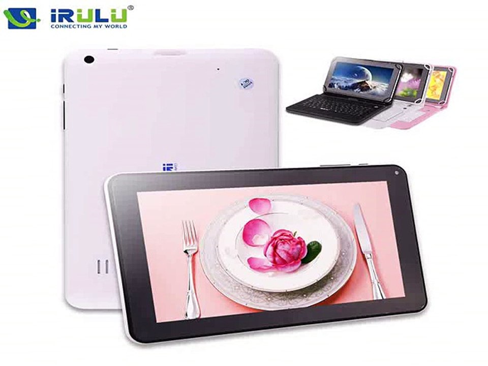 iRULU eXpro X1a 9 tablet Google GMS tested Android 4.4 Quad Core tablet 8GB Bluetooth WIFI 3G External Dual Cam 2MP W/Keyboard-in Tablet PCs from Computer