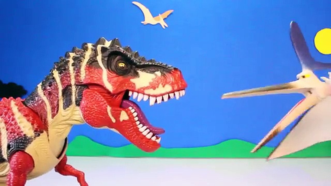 GODZILLA vs Indominus Rex JURASSIC WORLD Dinosaur Fight | Godzilla vs Dinosaurs Toys Video 5