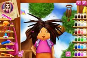 Dora is having a very nice haircut game ~ Play Baby Games For Kids Juegos ~ W2Kw o29zJw