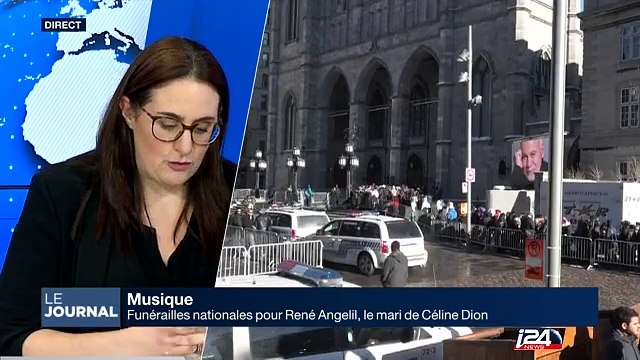 Funérailles nationales pour René Angelil, le mari de Céline Dion