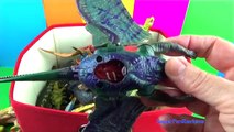 DINOSAUR Box 1 TOY COLLECTION Jurassic World T REX SPINOSAURUS Toy Review SuperFunReviews