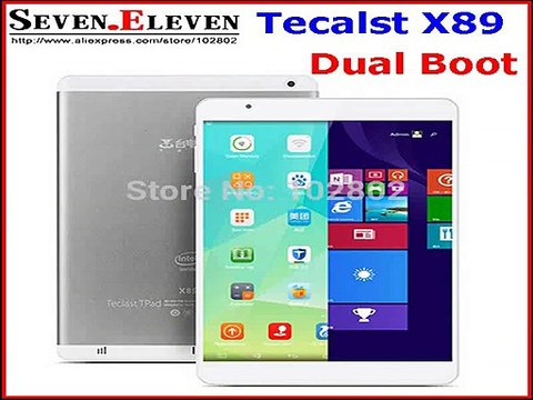 Teclast X89 Dual OS boot Windows 8.1 & Android 4.4 Intel Bay 7.9 IPS Trail T Z3735F 2048X1536 2GB/32GB dual boot tablet pc-in Tablet PCs from Computer