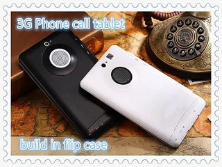 7&#39-&#39- inch android4.2 MTK6572  phone call 3G dual core tablet pc with flip case 3G GPS support bluetooth dual camera Wifi 1024*600-in Tablet PCs from Computer