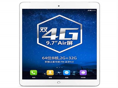 9.7'-'- ONDA V919 4G Air MTK8752 Octa Core Phone call Tablet 2GB+32GB Retina Screen 2048*1536 Android 4.4 8000mAh FDD WCDMA 5.0MP-in Tablet PCs from Computer