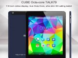 7.9  Cube U55gt C8 talk79  MTK8392 Octa Core Tablet WCDMA/GSM Dual Sim 2048*1536 IPS Screen 2GB+16GB 2.0MP+8.0MP Dual Camera-in Tablet PCs from Computer