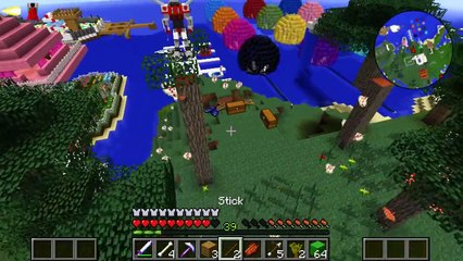 Minecraft: CRAZY CRAFT 3.0 - SURPRISE FOR TINY TURTLE!