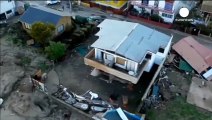 Drone footage shows extent of Chile earthquake destruction Biggest Earthquakes