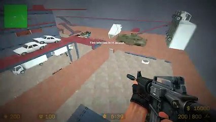 Counter-Strike:Source ZM/WCS gameplay