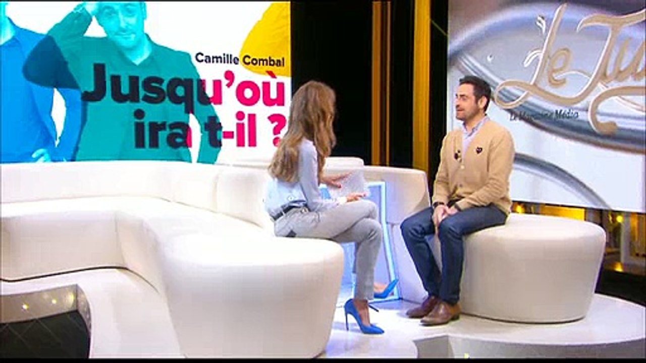 Camille Combal offre un moment gênant à Ophélie Meunier dans "Le tube" - Regardez