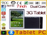 7 inch 1024*600 Dual Core 3G Phone Tablet PC MTK8312 Android 4.4 512MB 4GB 2.0MP/0.3MP Dual Camera Bluetooth GPS 2X PB0167-in Tablet PCs from Computer