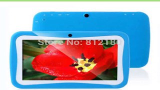 7 Inch Cheap Kids Tablet PC Android 4.1 RK3026 1.2GHz Dual Core 512MB RAM 4GB ROM Capacitive Screen Dual Cameras-in Tablet PCs from Computer