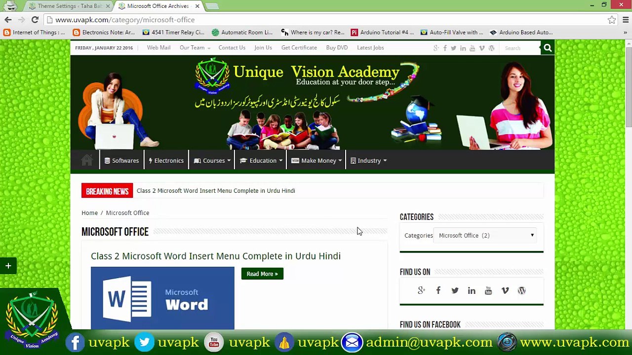 Lecture 21 ads setting of wordpress sahifa theme in hindi urdu