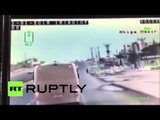 Dash Cam Footage: Moment of bomb blast at police station in Turkey