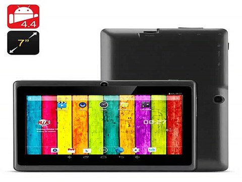 7 inch Q8 Tab Allwinner A33 Quad Core Kids Tablet 512MB/4GB or 8GB Android 4.4.2 Kids Tablet PC Dual camera WIFI Tabs Q88-in Tablet PCs from Computer