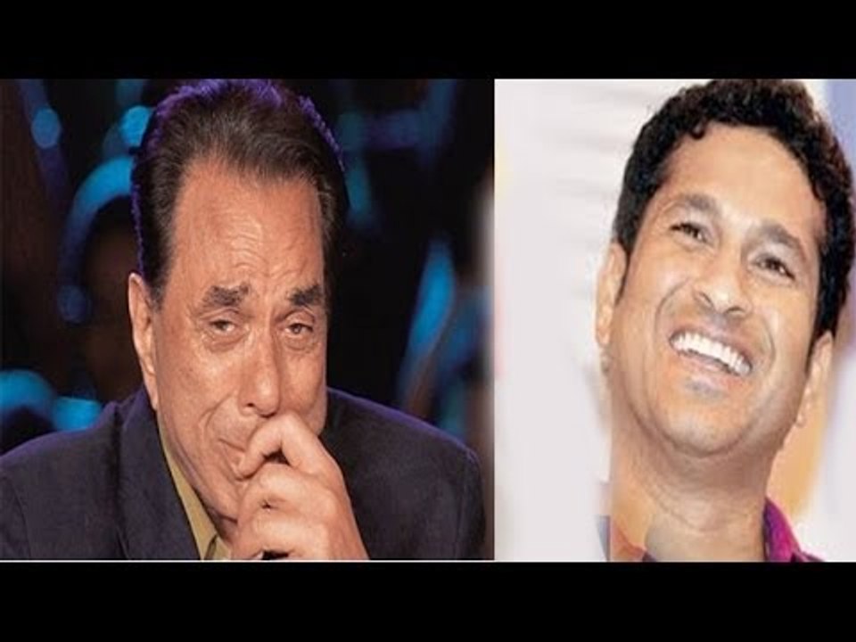 Dharmendra Got Emotional For Sachin Tendulkar !