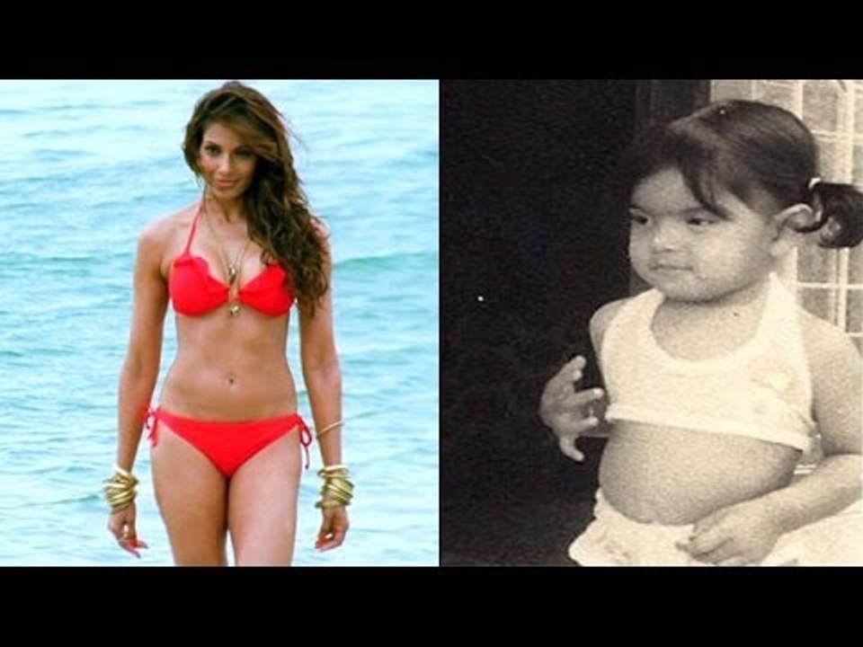 Bipasha Basu started to wore bikini from two year old