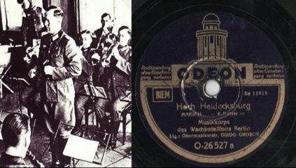 Hoch Heidecksburg Herzer  Musikkorps des Wachbataillons Berlin Guido Grosch