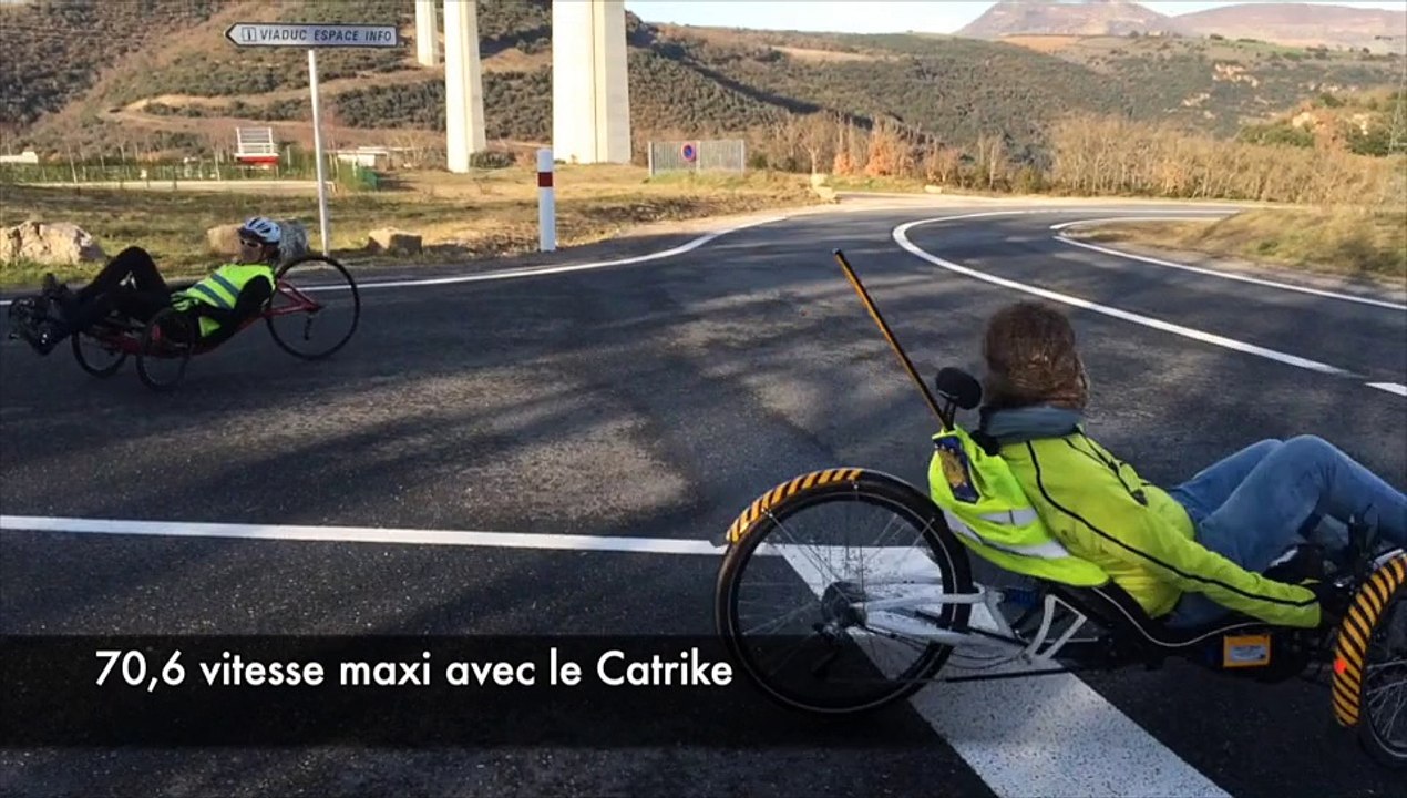 2 trikes  au viaduc de Millau