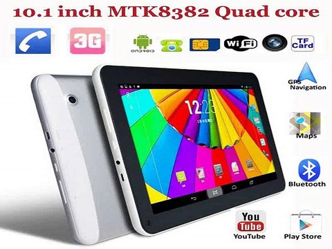 10.1 inch Andorid 4.4 tablet pc MTK8382 Quad Core 1G/8G IPS screen 1024*600 Built in 3G SIM card WiFi Bluetooth GPS phablet 10-in Tablet PCs from Computer