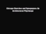Chicago Churches and Synagogues: An Architectural Pilgrimage  Free PDF