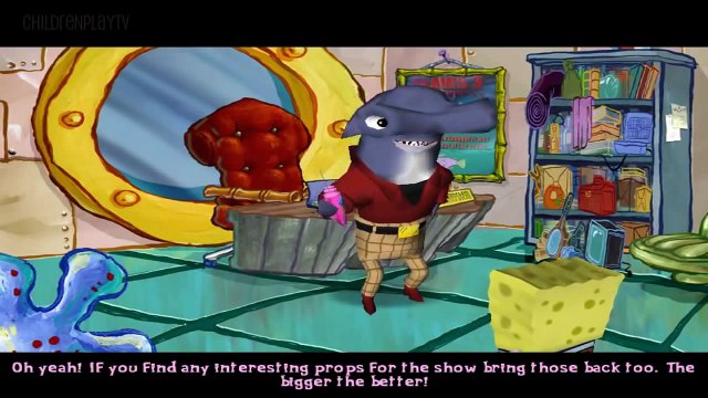 SpongeBob Schwammkopf Lights Camera Pants - Movie Spiele