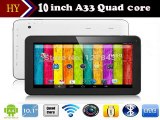2014 New Hot Sale Cheap 10 inch Tablet PC Allwinner A33 Quad Core Android 4.4 Dual Camera 1GB/8GB 16GB WiFi Bluetooth  Gift-in Tablet PCs from Computer