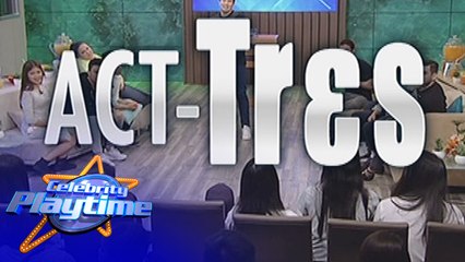 Celebrity Playtime: Act-Tres