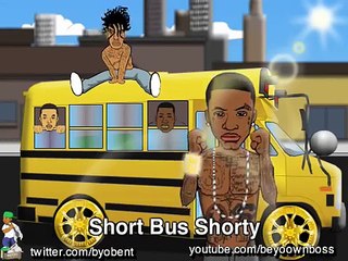 Shawt Bus Reloaded Funny Rap Parody Cartoon Music Video